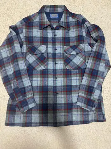 Pendleton 울 셔츠 USA 70s