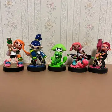 스플래툰 amiibo 5개 세트