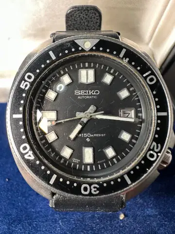 크라운 락 정상 SEIKO 6105-8110 세컨드 다이버