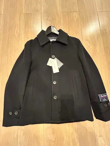 멘즈 비기 블랙 코트 S 사이즈