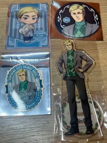 진격의 거인 IKEPRI CANVAS 프린스 호텔 특전 엘빈