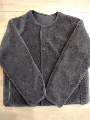 LE GLAZiK 리버서블 노카라 자켓