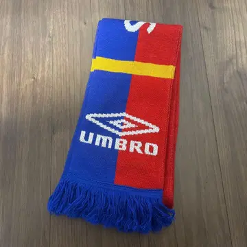 00s UMBRO 엄브로 축구 머플러 레드