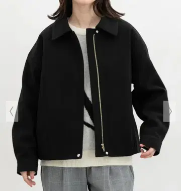 카라 부착 블루종 Honeys