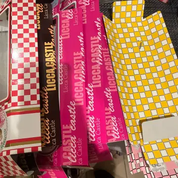 리카짱 캐슬 보관 상자 5종 세트 색상 다양