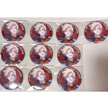 블루 록 블루록 이세탄 신규 일러스트 캔뱃지 카이저