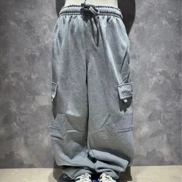 [ 무료배송 ] 택 포함 미사용 새상품 PROCLUB 맨투맨 카고 팬츠