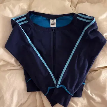 adidas 집업 저지 사이즈 3 네이비
