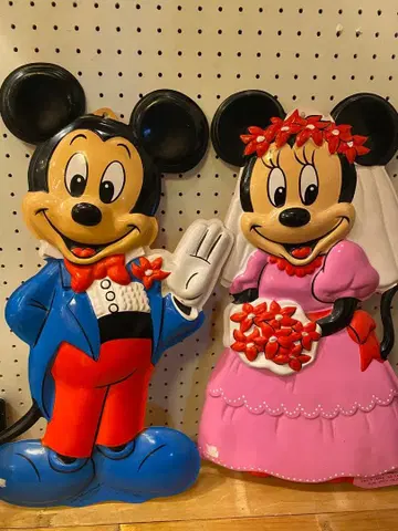 미키마우스 미니 마우스 웨딩 리프 패널 영 에포크사