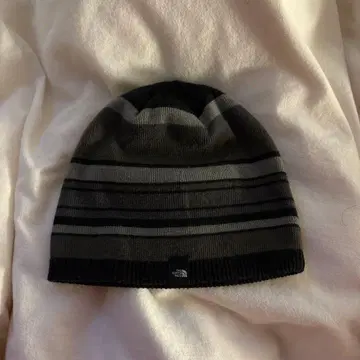 THE NORTH FACE 스트라이프 니트 모자