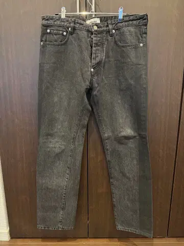 AMBUSH 스트레이트 데님 블랙 사이즈 2