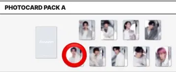 SnowMan POPUP 서울 포토 카드 A.B 세트 무카이 코지