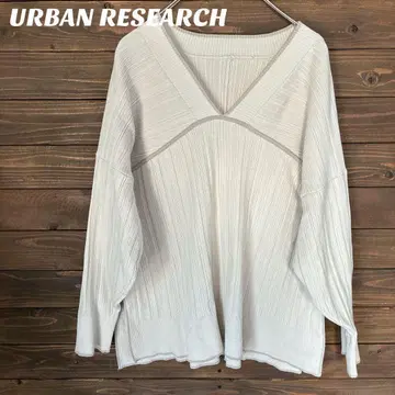 [ 어반 리서치 ] URBAN RESEARCH 리브 V넥 긴팔 F