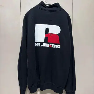 XLARGE x Russell athletic 하프 지퍼