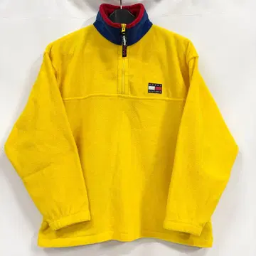TOMMY HILFIGER 타미힐피거 하프 지퍼 플리스 M