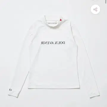 Doux Aveni/두아브니르/긴팔 거울 로고 UV 티셔츠