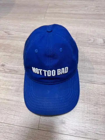 캡 NOT TOO BAD 자수