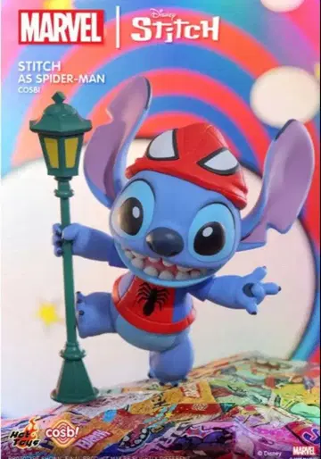 핫토이즈 스티치 marvel 스파이더맨 피규어 코스비