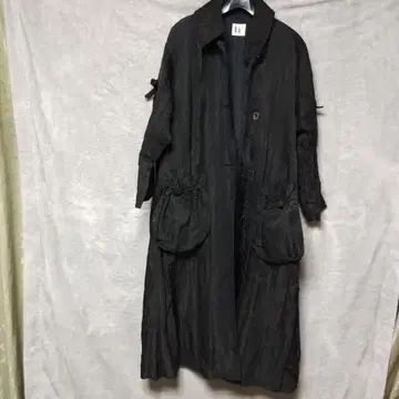 테레사 반 뷔렌 블랙 롱 코트 사이즈 38호