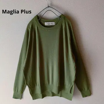 Maglia Plus 마리아플러스 니트 캐시미어 실크 루즈핏