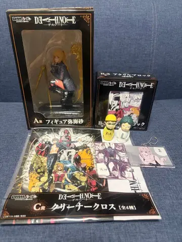 DMM 복권 데스노트 A상 B상 미사 피규어 아크릴 블록