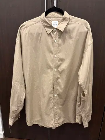 MISTER GENTLE MAN XL 베이지 긴팔 셔츠