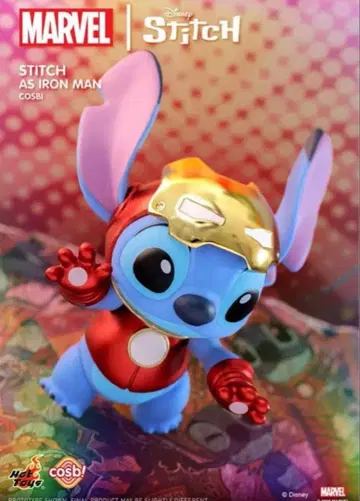 핫토이즈 스티치 marvel 아이언맨 피규어 코스비