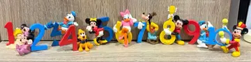 디즈니 숫자 피규어 레트로