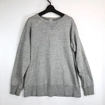 챔피온 런택 복각 양V 맨투맨 그레이 계열 L 사이즈 C3-J012