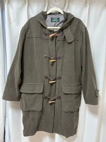 NEW YORKER 더플 코트 그린