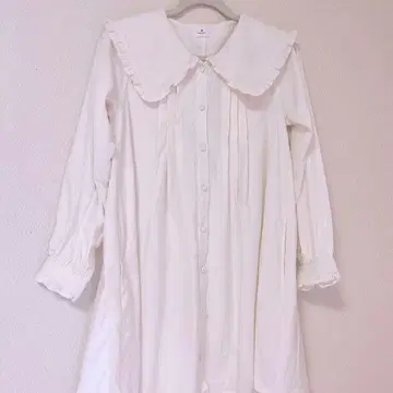 merry jenny 셔츠 원피스 화이트