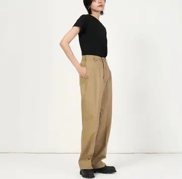 THE SHINZONE 하이웨스트 치노 팬츠