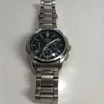 WIRED 크로노그래프 손목시계 작동 불확인