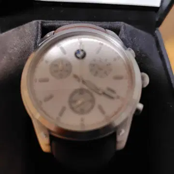 BMW 손목시계 실버 스테인리스