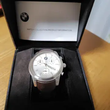 BMW 손목시계 실버 스테인리스