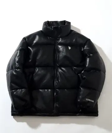 [ U.S. POLO ASSN. ] 인조 가죽 자켓 다운