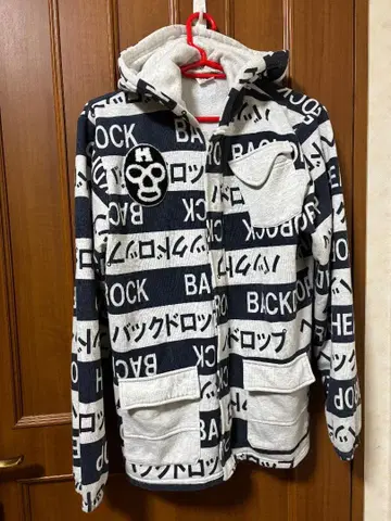 HEADROCK 속기모 후드 부착 후드티 성인 사이즈 170