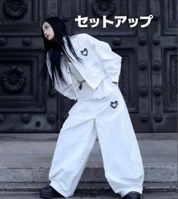 멜트 더 레이디 gothic jacket wide pants