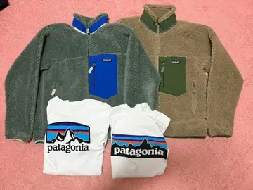 patagonia 레트로X 티셔츠 4종 세트