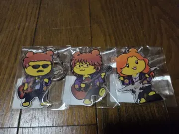 THE ALFEE 전 치치부 버전 포테쿠마군 키링 3종 세트
