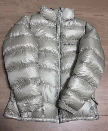 몽벨 알파인 다운 자켓 아이보리 S