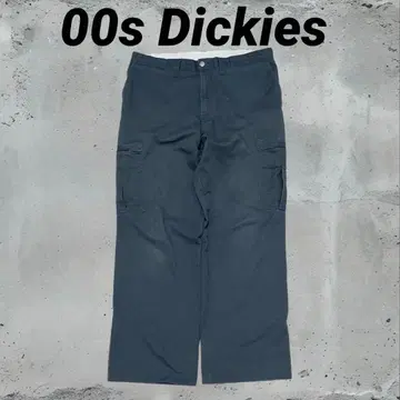 00s Dickies 다크 그레이 카고 팬츠 포켓 포함 XL 사이즈