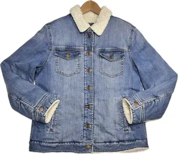 [ J CREW 제이크루 쉘파 데님 자켓 보아 자켓 ]