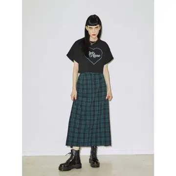 사이드 플리츠 스커트 jouetie