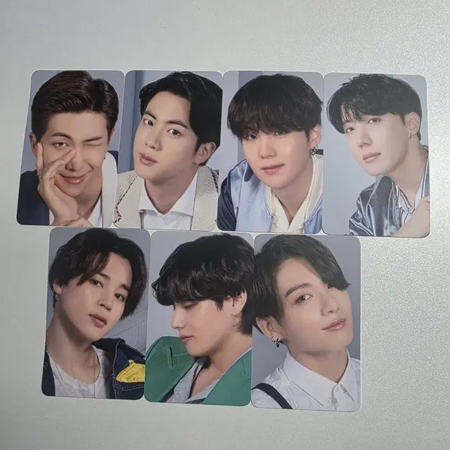 방탄소년단 방탄 BTS 포카 포토카드 삼성 갤럭시 세트