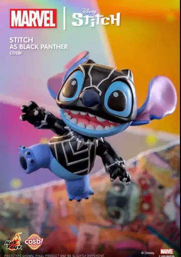 핫토이즈 스티치 marvel 블랙팬서 피규어 코스비