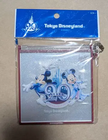 도쿄 디즈니랜드 20주년 거울 (미개봉 새상품) 팅커벨 참 포함