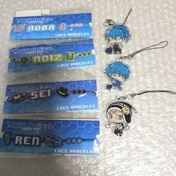 드라마CD 아크릴 키링 소우바 키랄 노이즈 레이스 팔찌 렌 세이