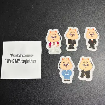 straykids 한 전시회 랜덤 데코 스티커 5장 세트
