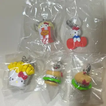 헬로키티 아메리칸 디자인 메지루시 액세서리 4종 세미 컴플리트 세트